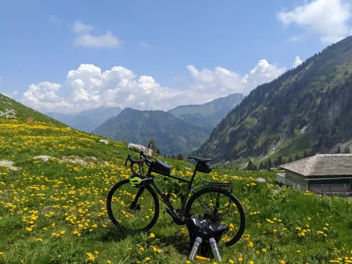 Small trip in the Alps Bike with the Alps